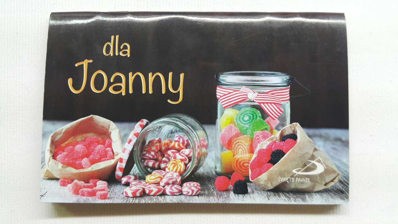 Słodycze dla Joanny